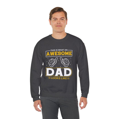 Awesome Dad Unisex Crewneck Sweatshirt