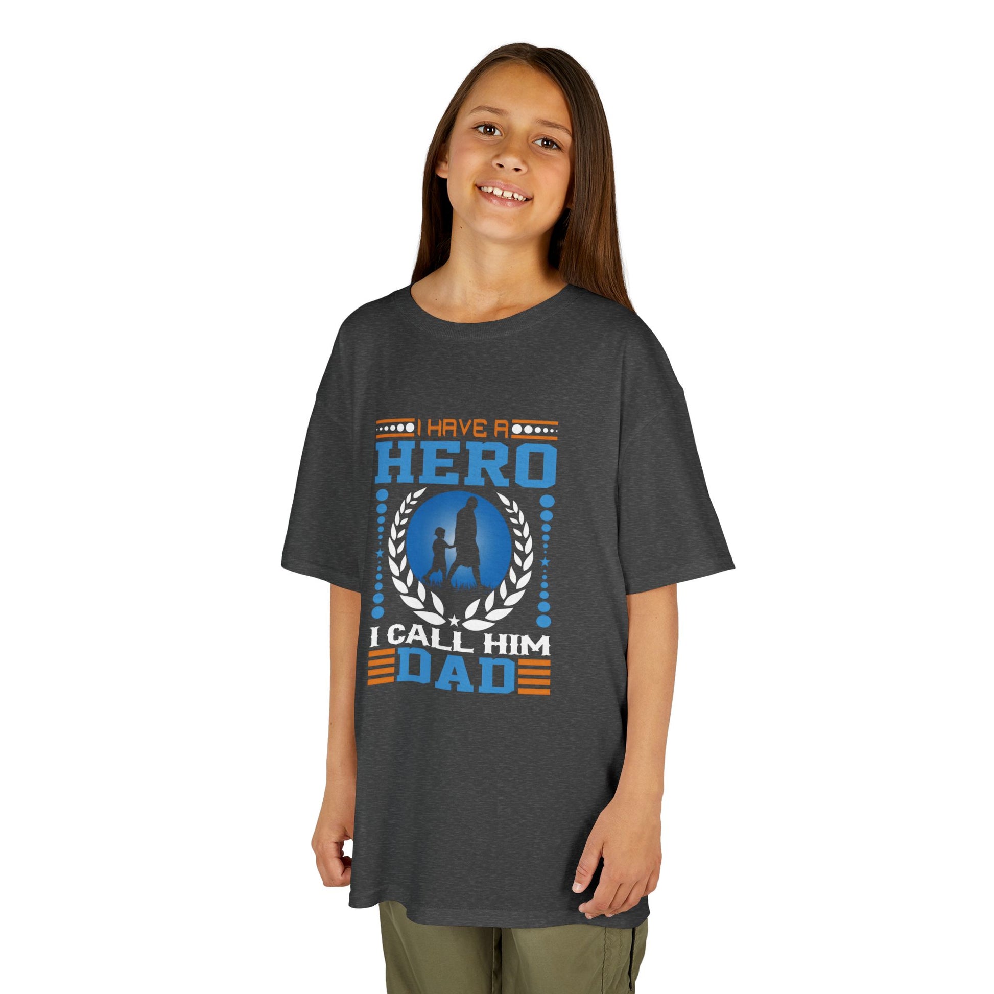 Kids Hero Dad Tee - Perfect for Father's Day Celebrations