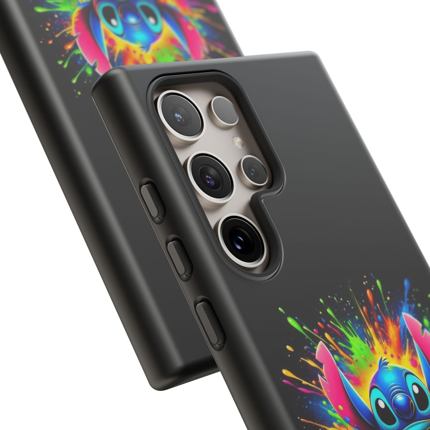 Colorful Samsung Cartoon Phone Cases, Stitch Phone Cover