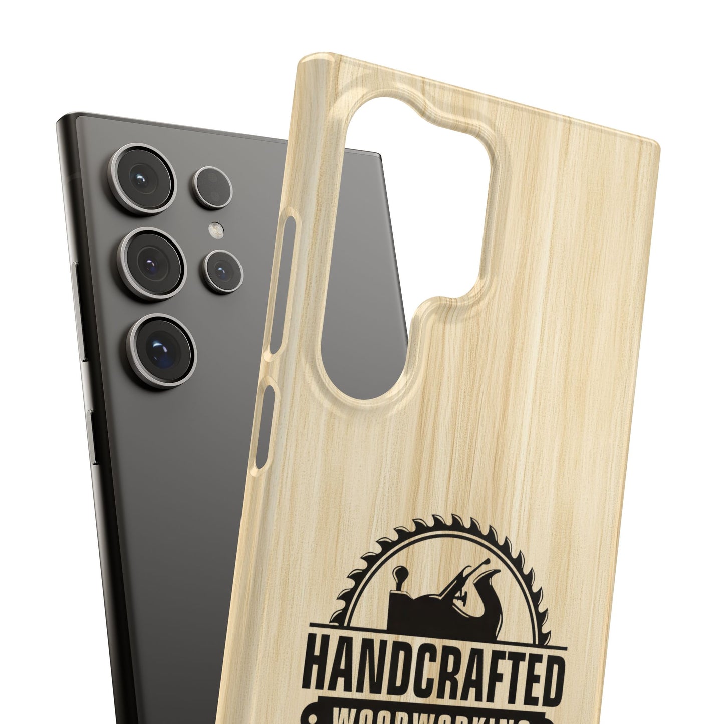 Woodworking Logo Slim Case
