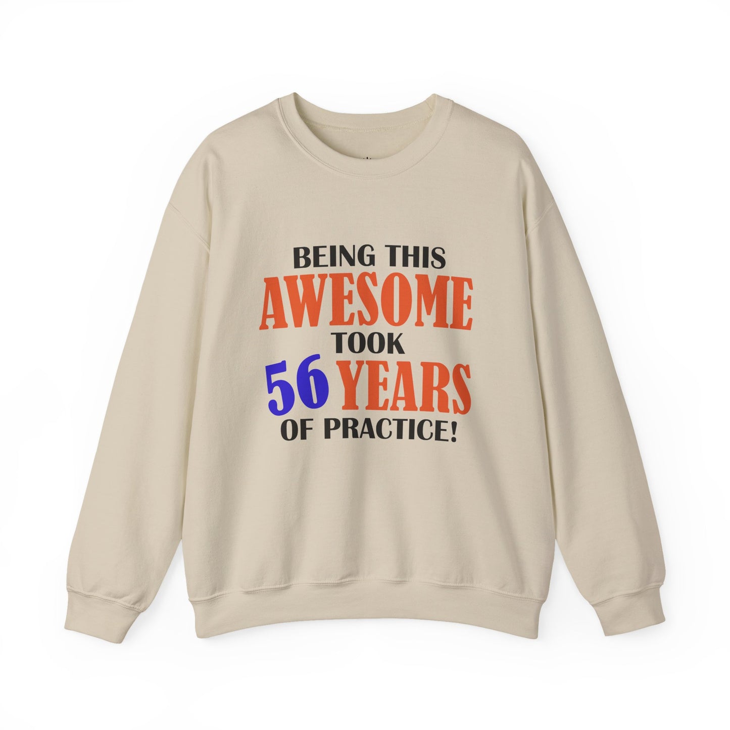 Custom Birthday Gift Crewneck Sweatshirt - "Being This Awesome"