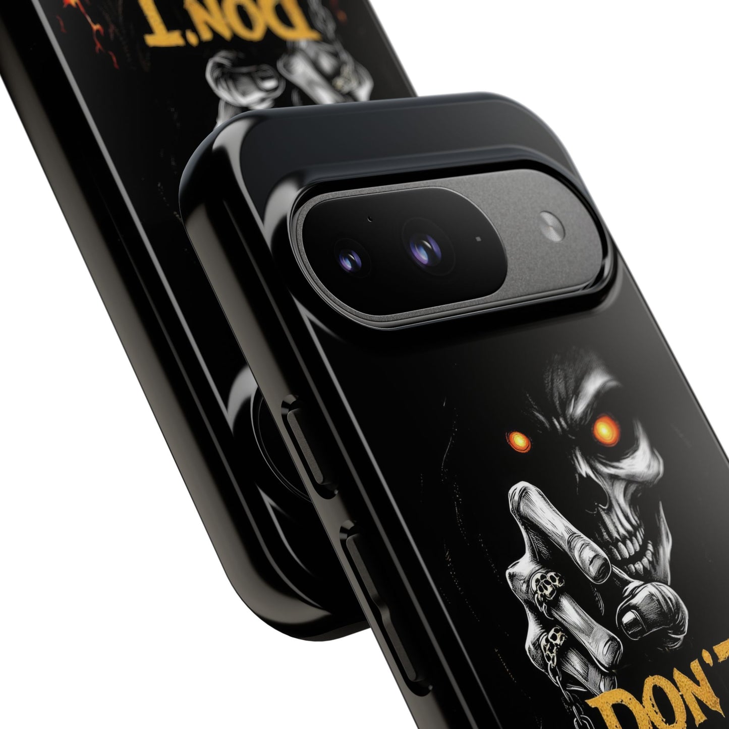 Skull Google Pixel Tough Cases, Don't Touch My Phone