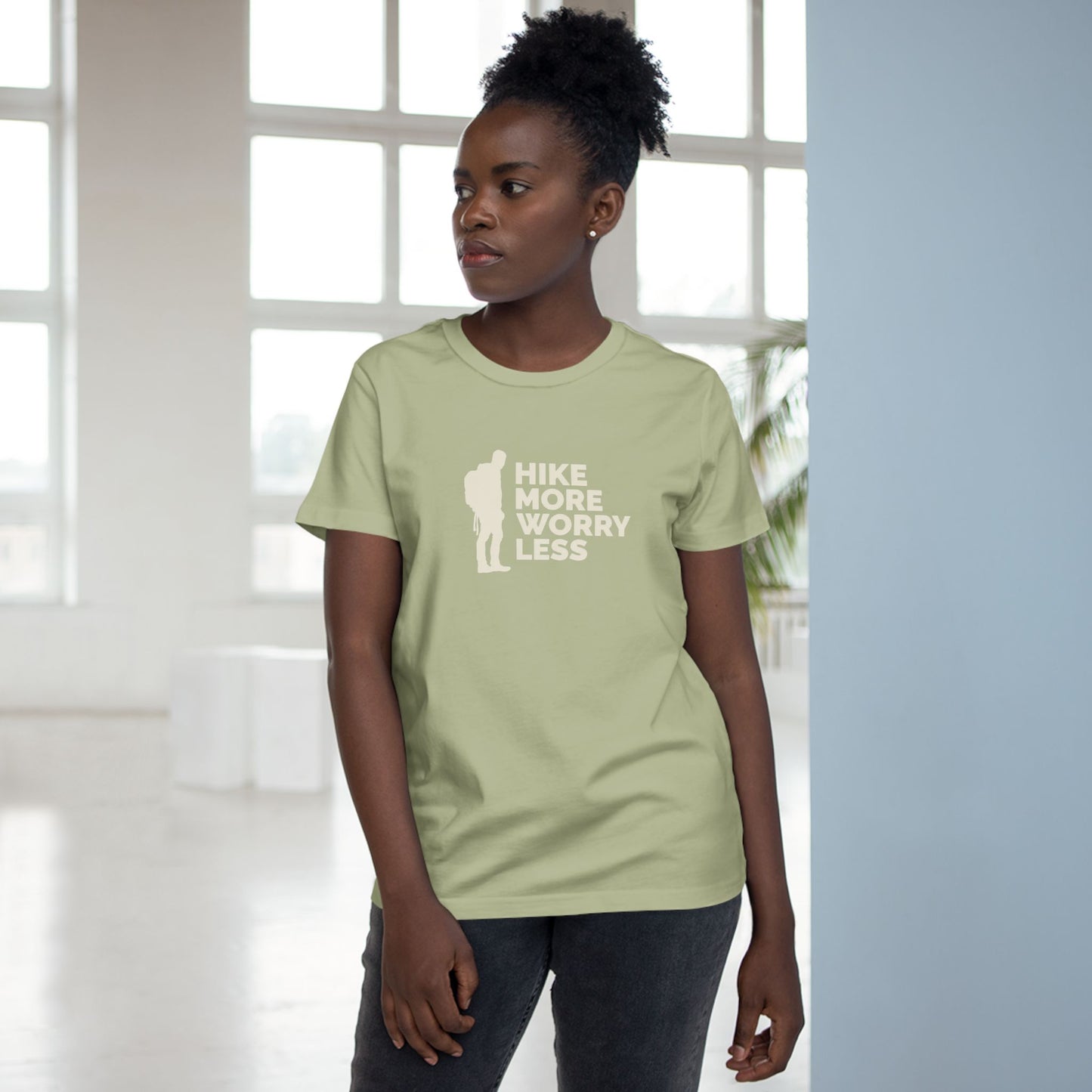 Hike More Worry Less Women’s Maple Tee