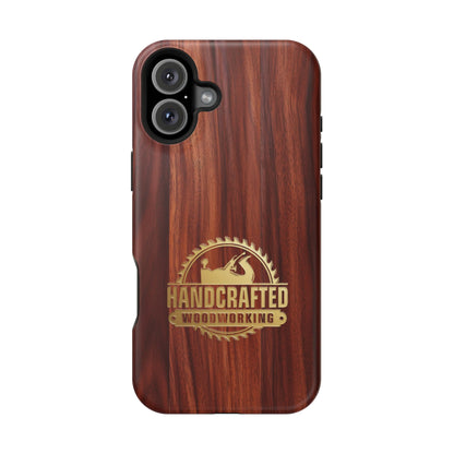Woodworking Logo Magnetic iPhone Case