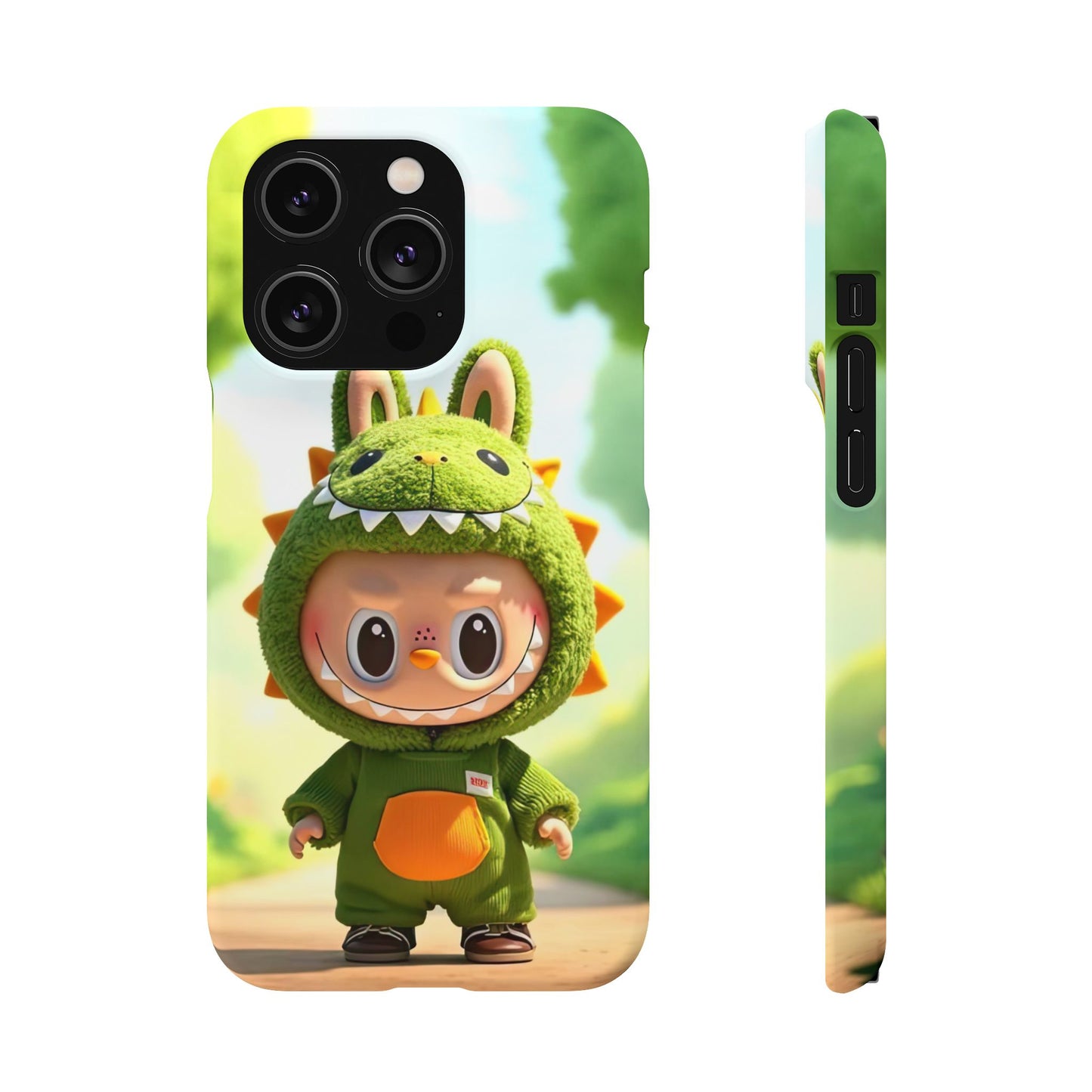 The Monsters Snap Case for iPhone Models – Playful Dinosaur Design