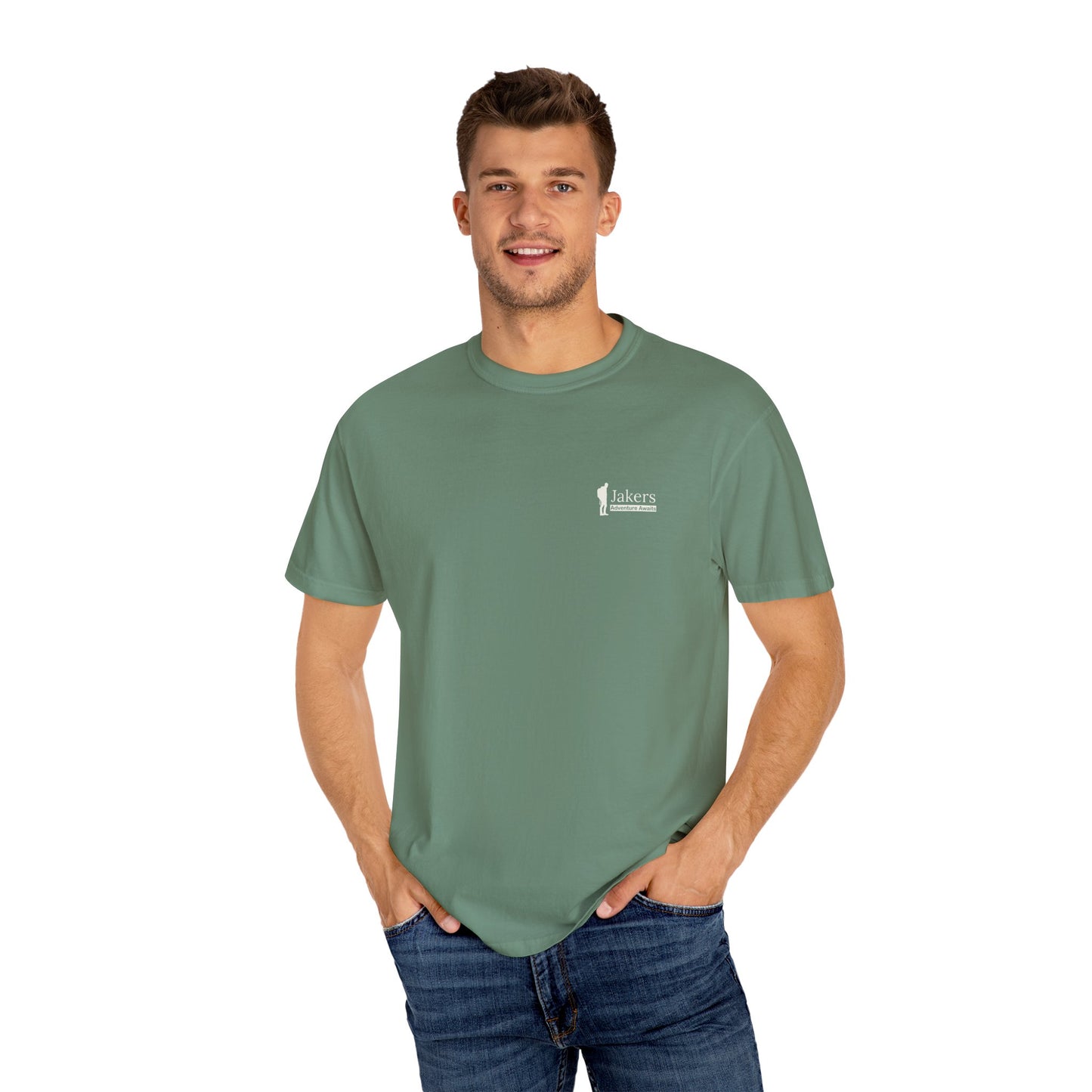 Jakers Adventure Awaits Unisex Garment-Dyed T-shirt