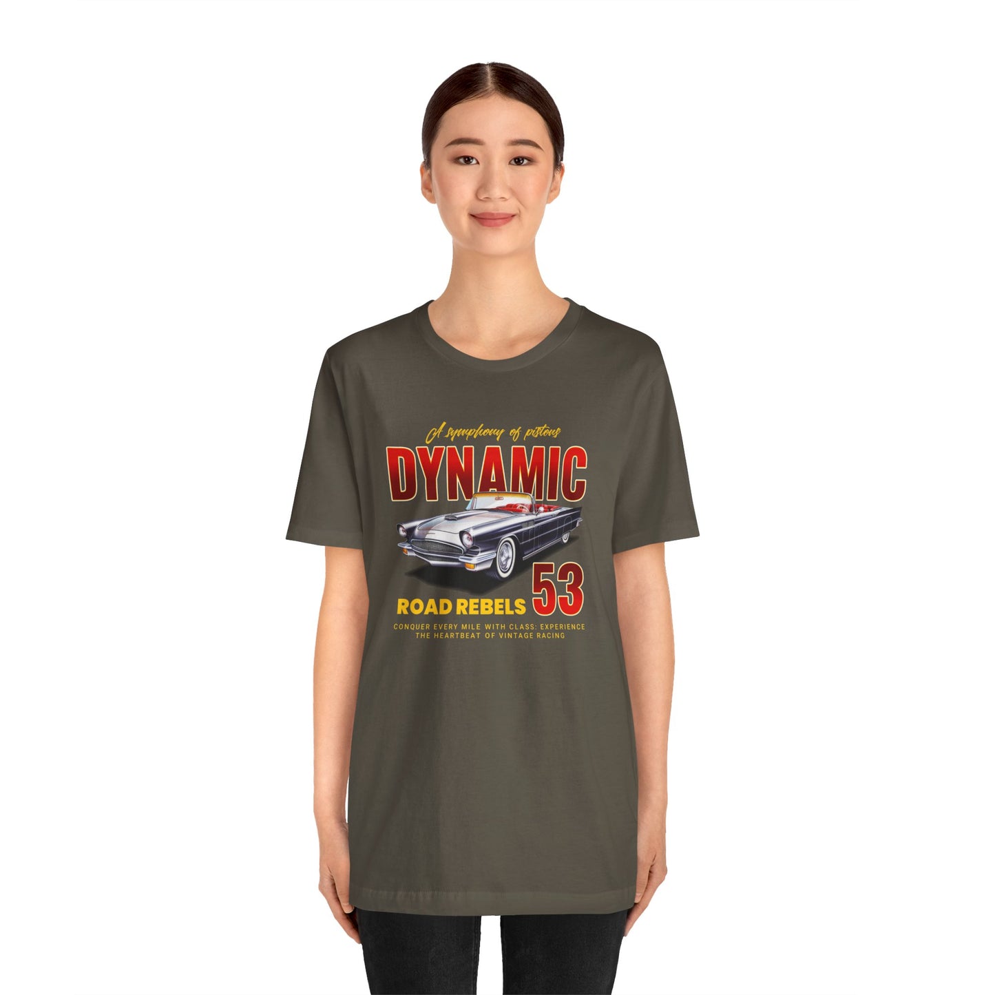 A Symphony Of Pistons Dynamic Unisex Jersey Short Sleeve Tee