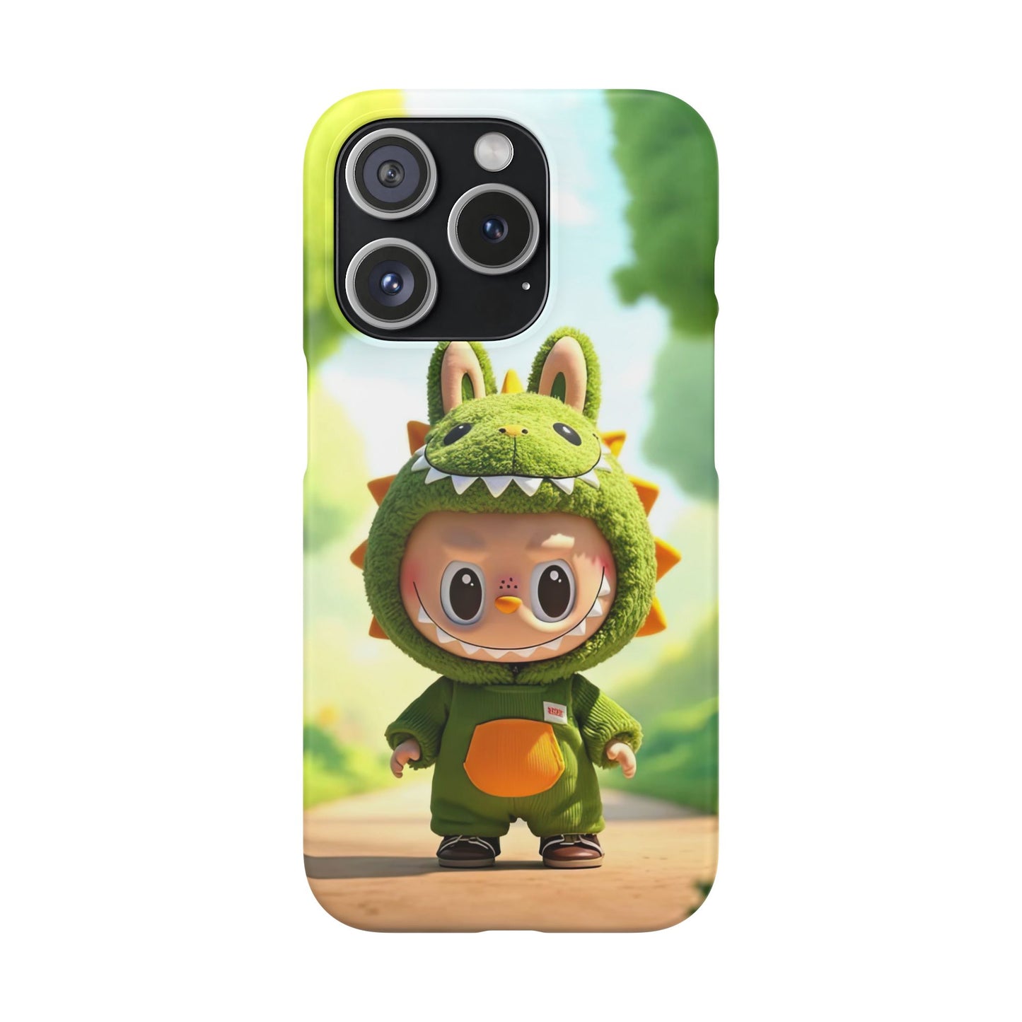 The Monsters Snap Case for iPhone Models – Playful Dinosaur Design
