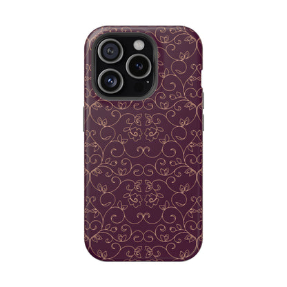 Luxury Serial Magnetic Phone Case, Royal
