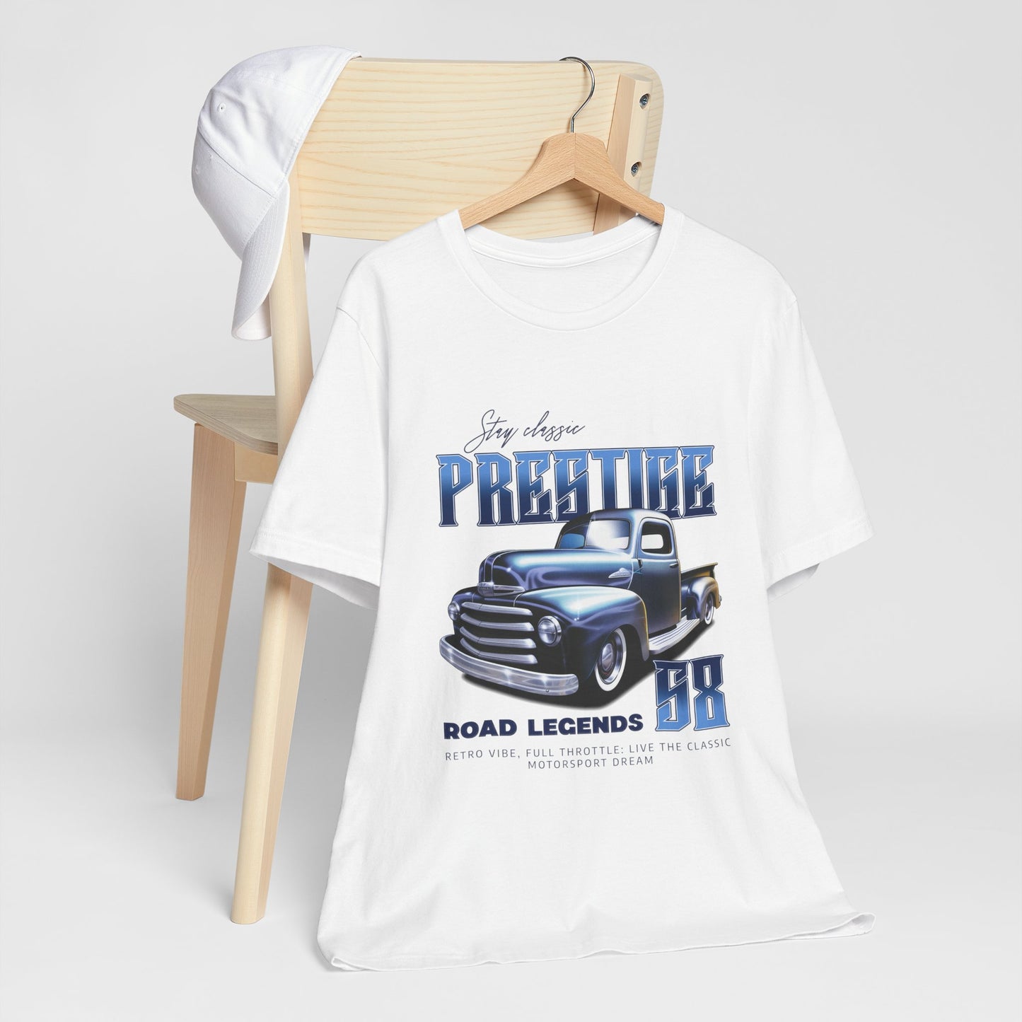 Camiseta de manga corta unisex Stay Classic Prestige Road Legends 