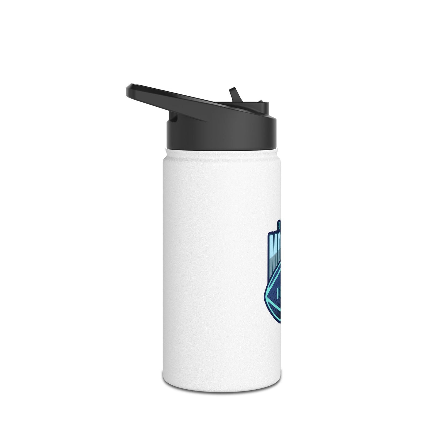 Football Mother Stainless Steel Water Bottle, Standard Lid