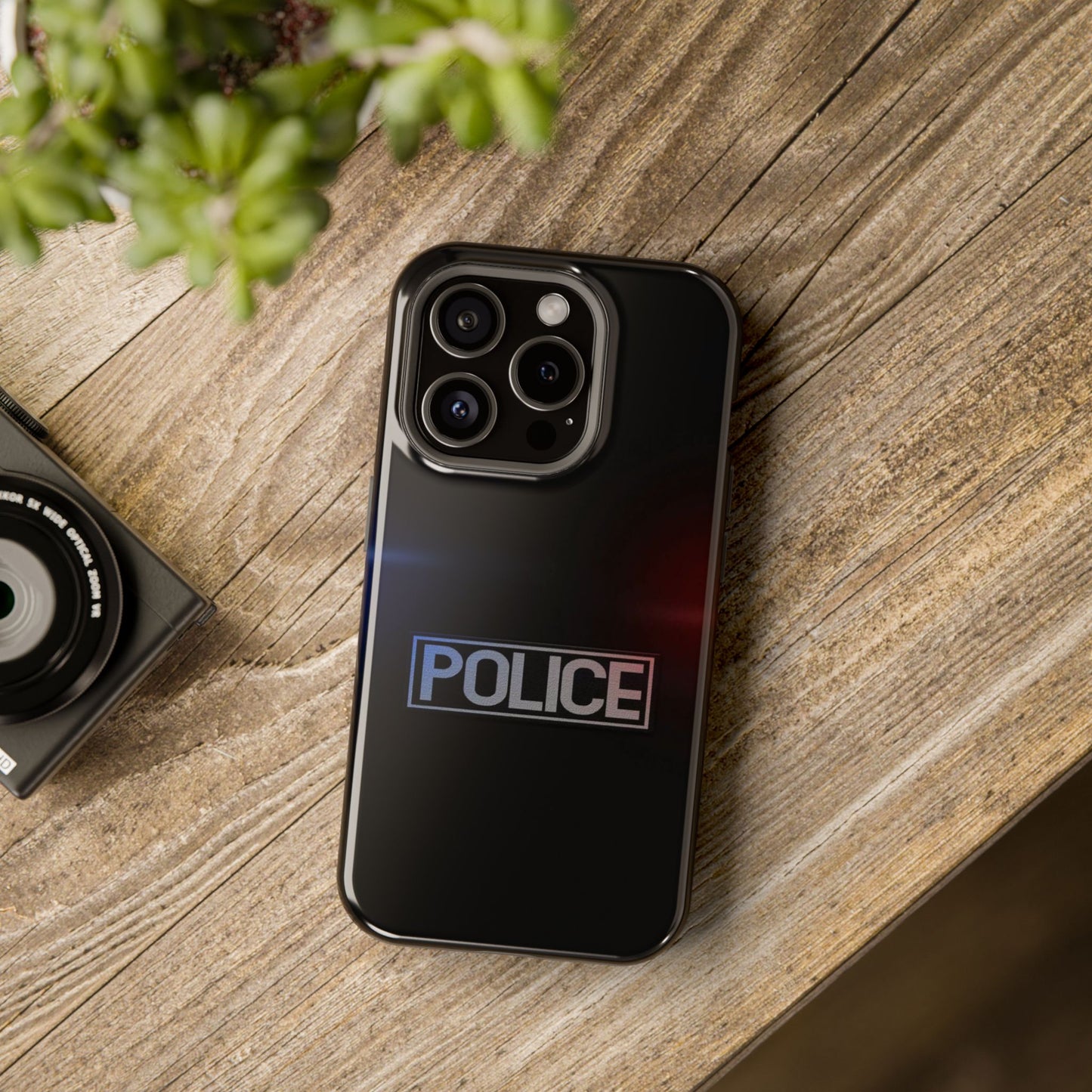 Police Magnetic Phone Case