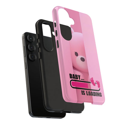 Cute Baby Loading Tough Case - Expecting Parents Accessory