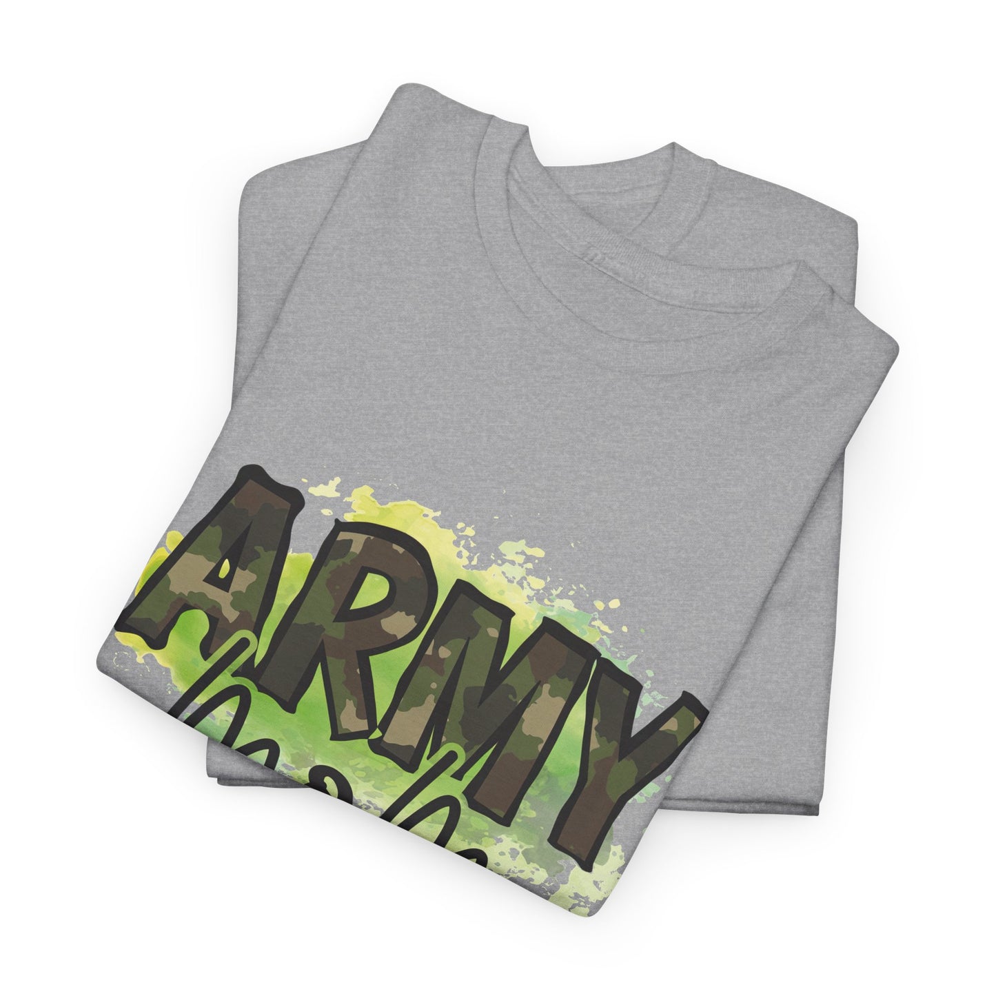 Army Mom Heavy Cotton Tee