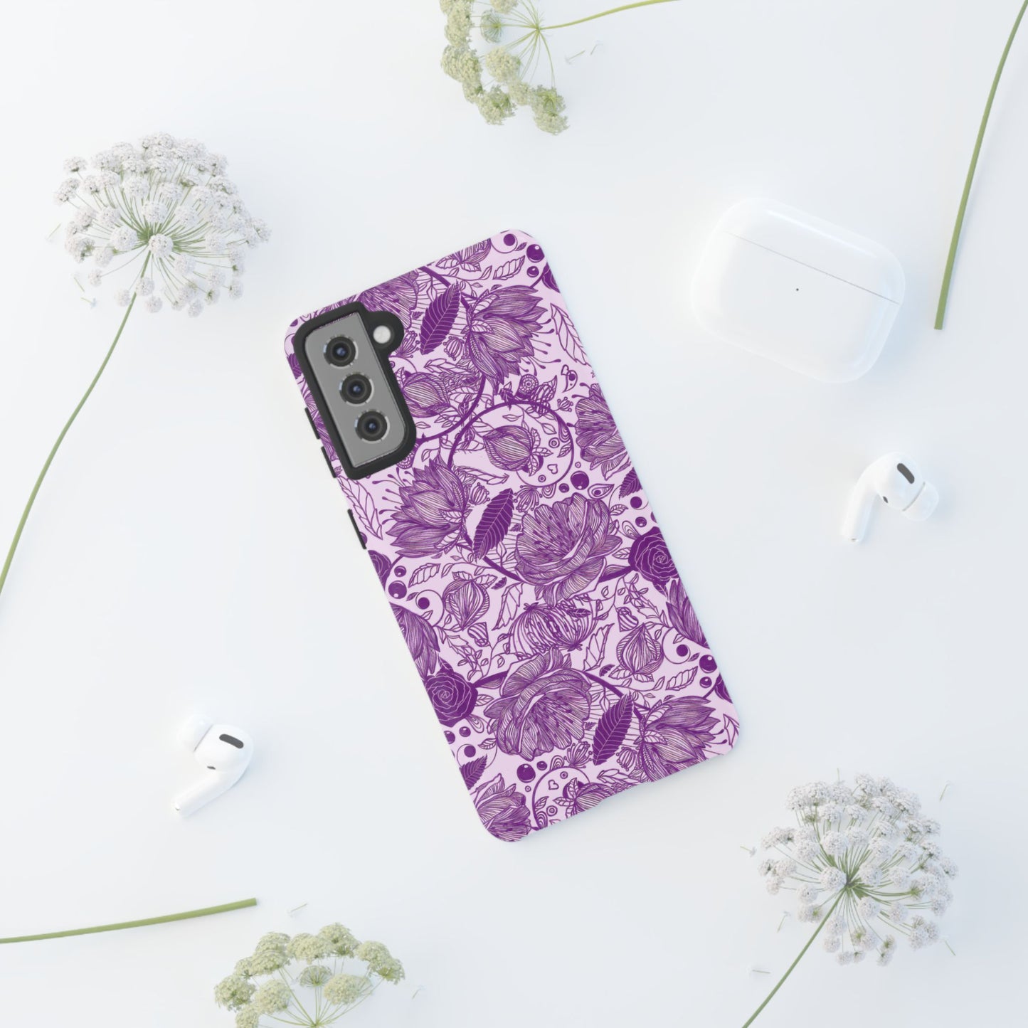 Graphical Garden: Purple Edition Tough Cases