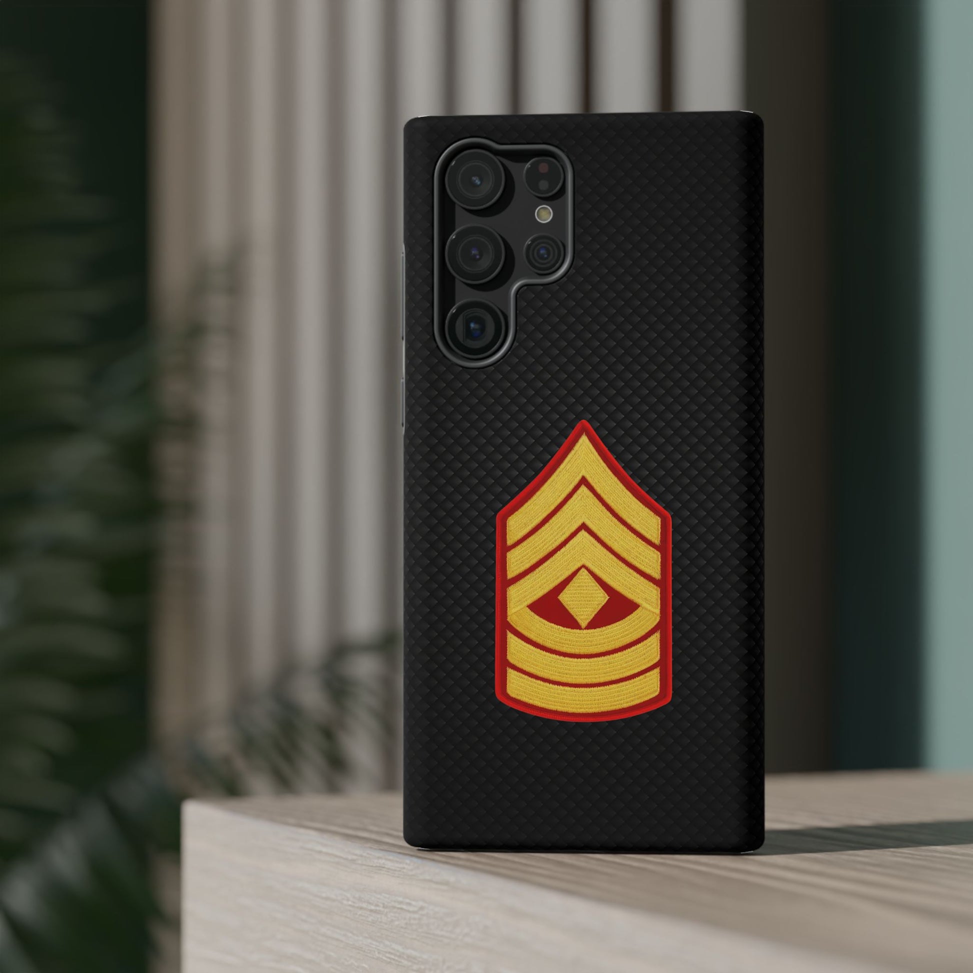 Rank Insignia Impact-Resistant Cases, First Sergeant