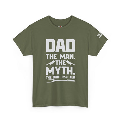 Dad The Man The Myth Grill Master Tee