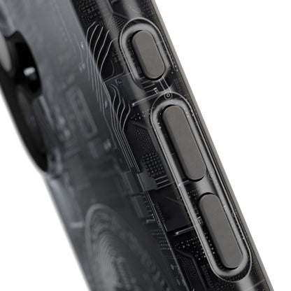 Black Bitcoin Magnetic iPhone Cases - Ideal for Tech Enthusiasts