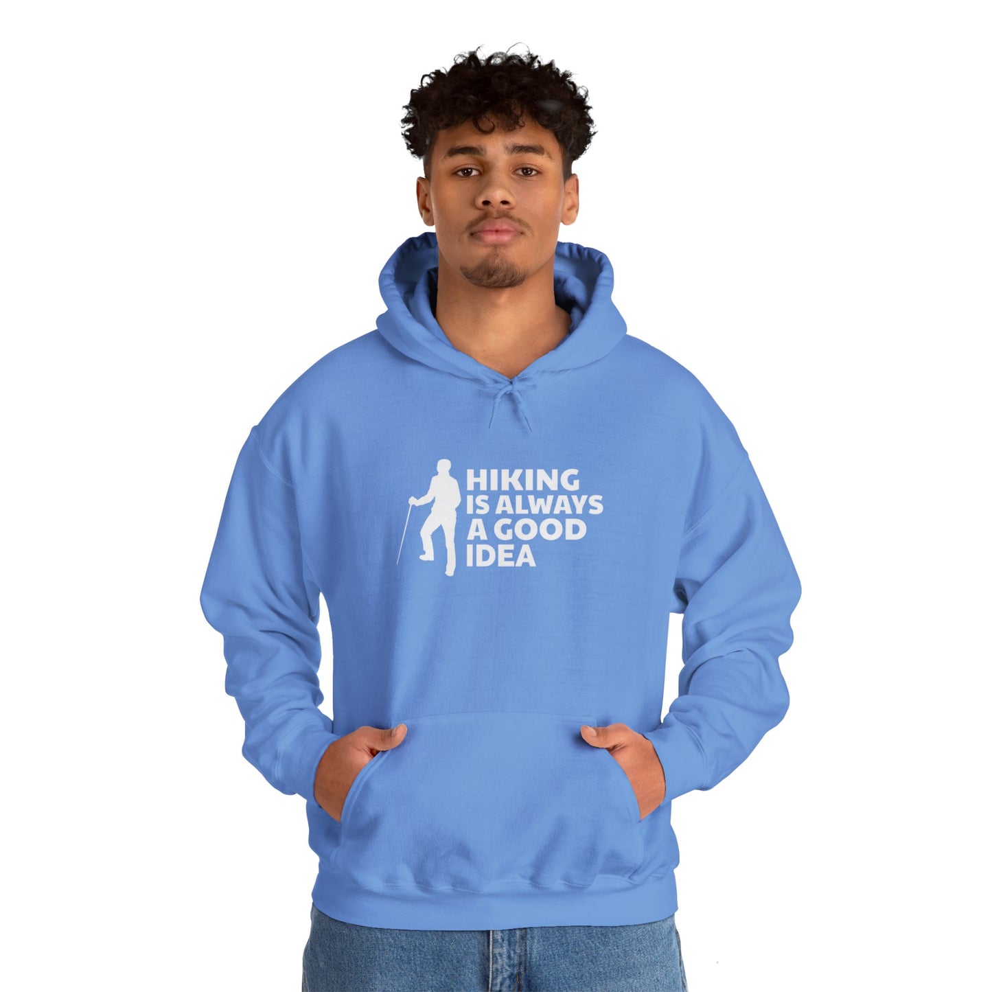 Hiking Is Always A Good Idea Unisex Heavy Blend™ Hooded Sweatshirt