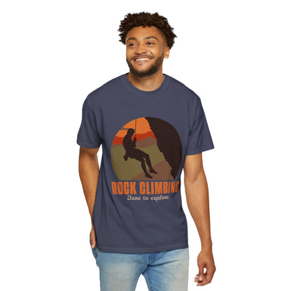 Rock Climbing Dare To Explore T-shirt