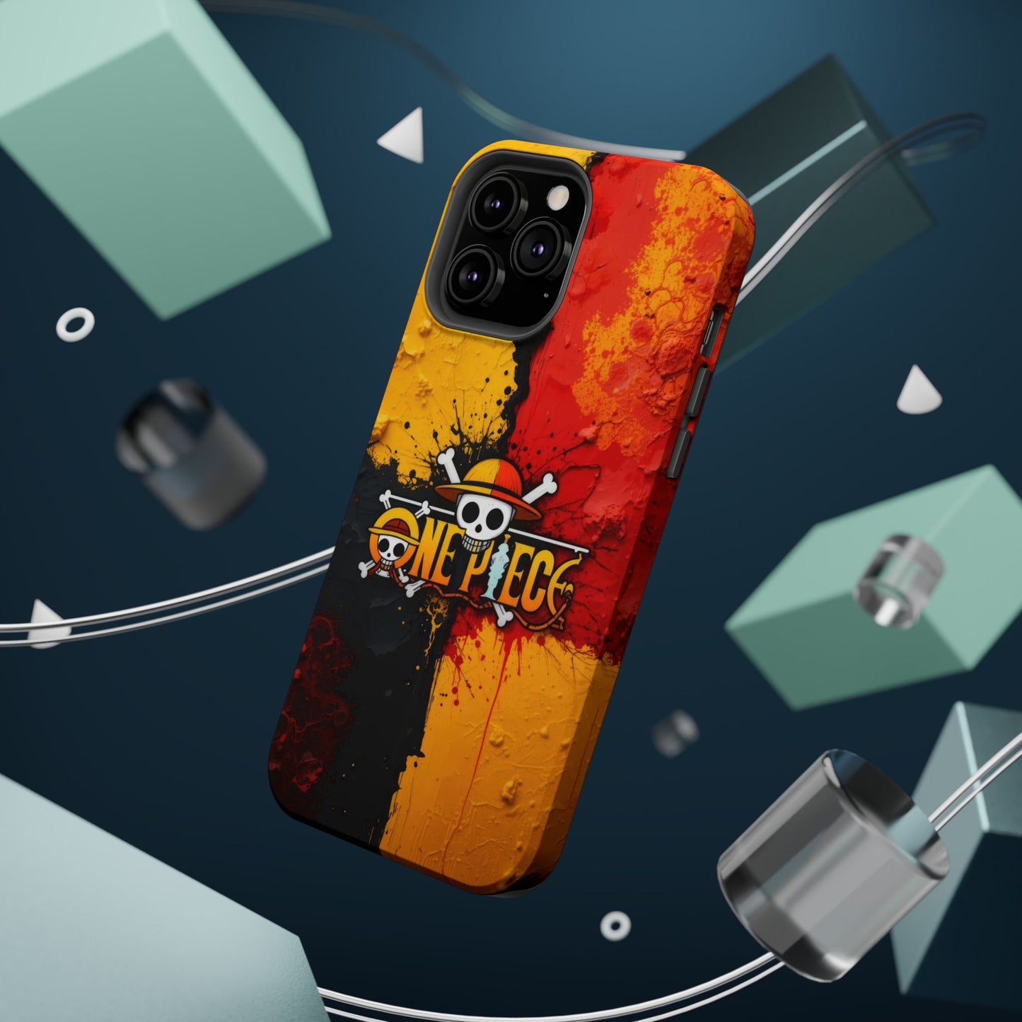 One Piece Vibrant Magnetic iPhone Cases, Anime Accessories