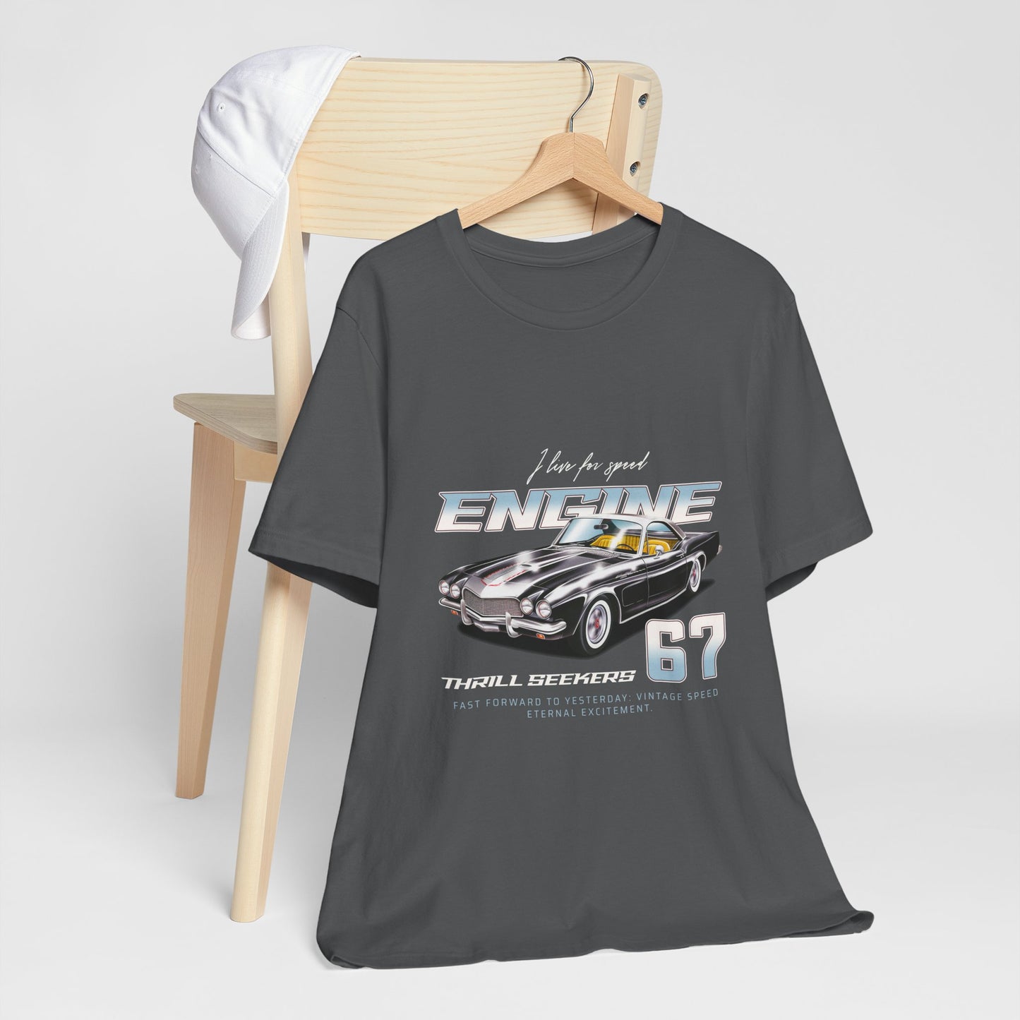 I Live For Speed Engine Tee
