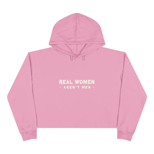 Real Women Crop Hoodie 85% cotton, 15% polyester