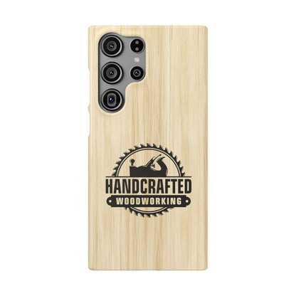 Woodworking Logo Slim Case