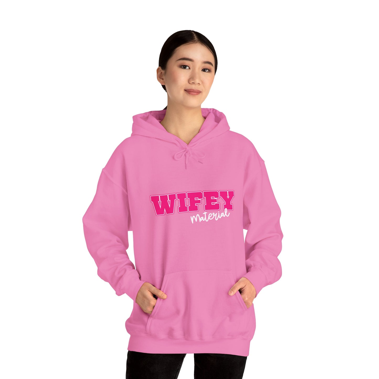 Wifey Material Hooded Sweatshirt