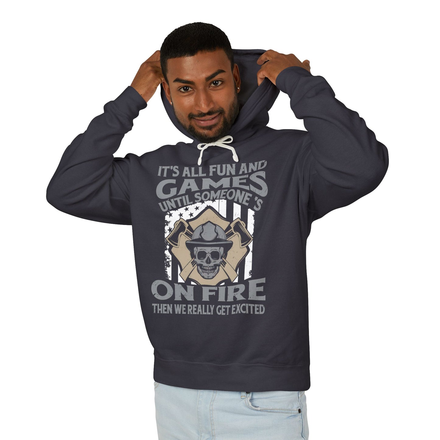 Firefighter Unisex Hooded Sweatshirt