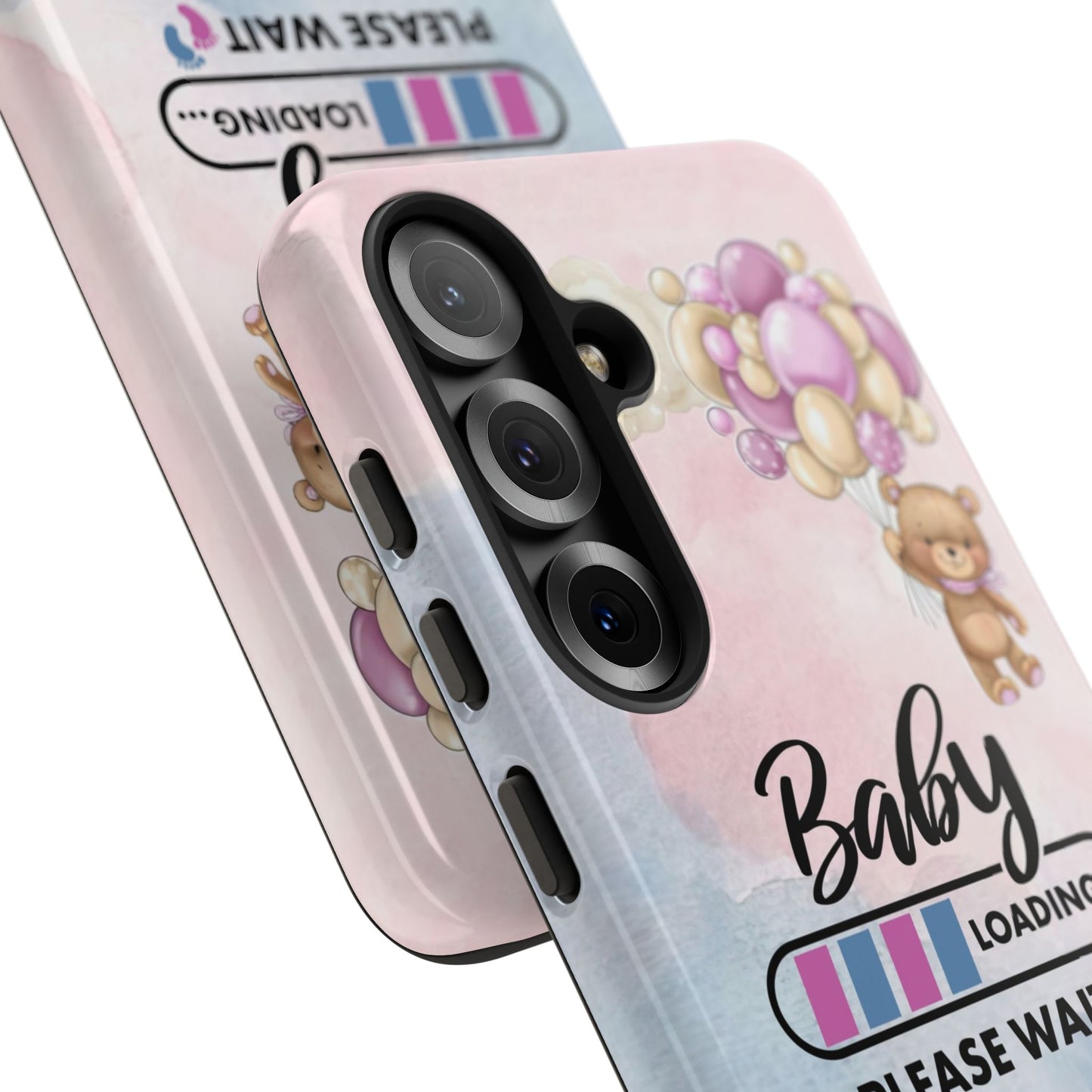 Cute Baby Loading Tough Case - Maternity Phone Cover