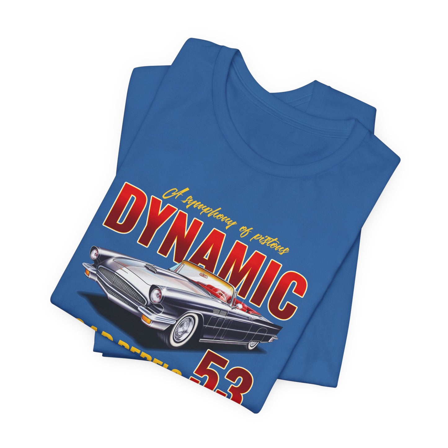 A Symphony Of Pistons Dynamic Unisex Jersey Short Sleeve Tee