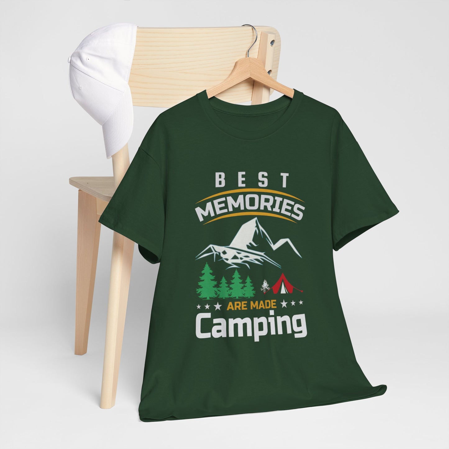 Camping Memories Unisex Heavy Cotton Tee