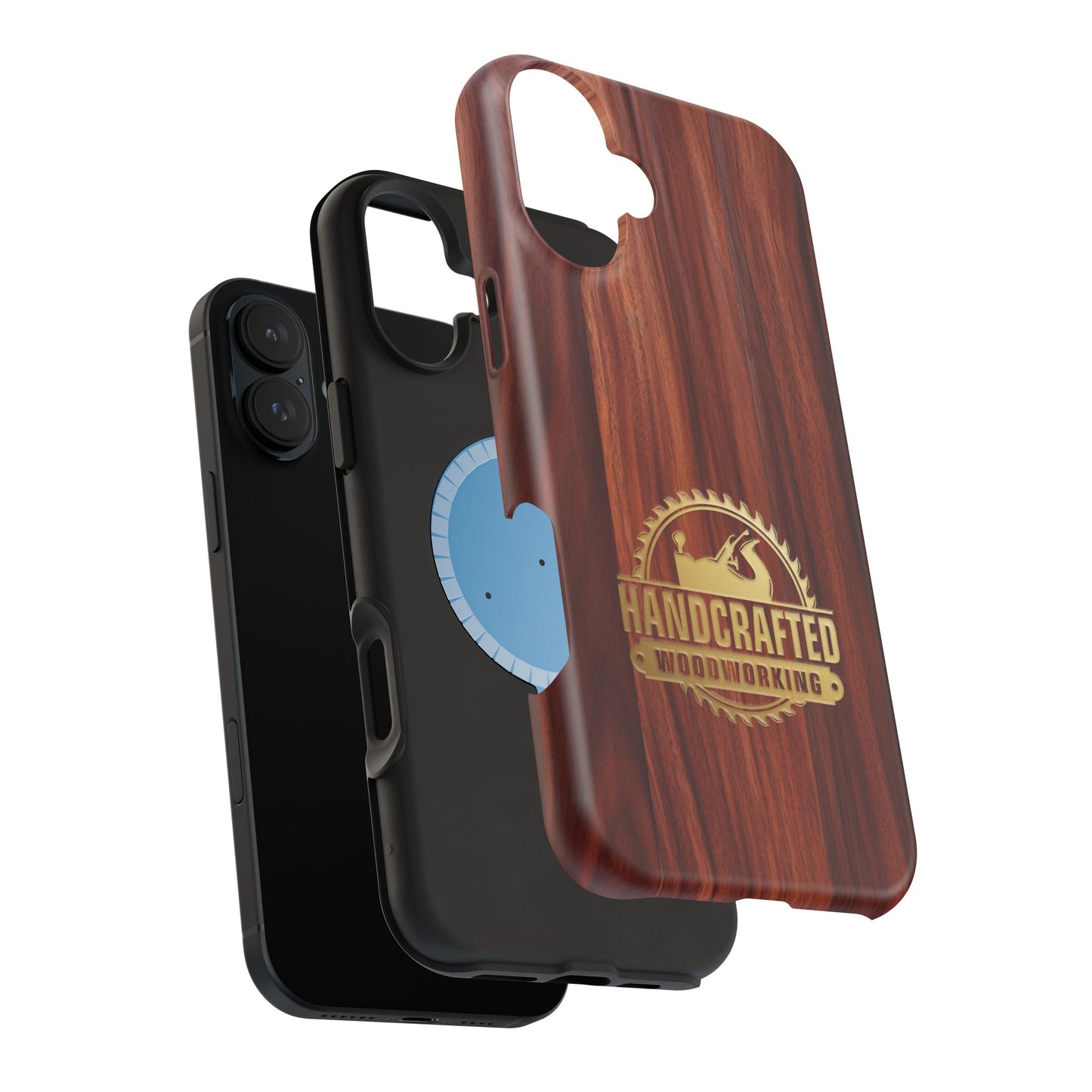 Woodworking Logo Magnetic iPhone Case