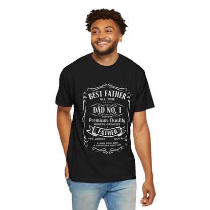 Best Father Ever Unisex T-shirt - Perfect Gift for Dads