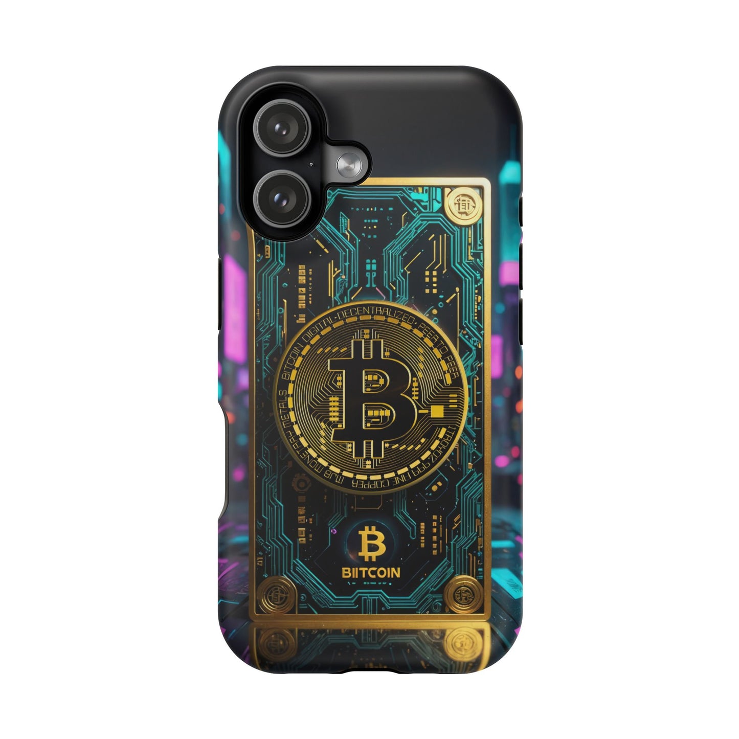 Bitcoin Magnetic Phone Case, Unique Phone Cover