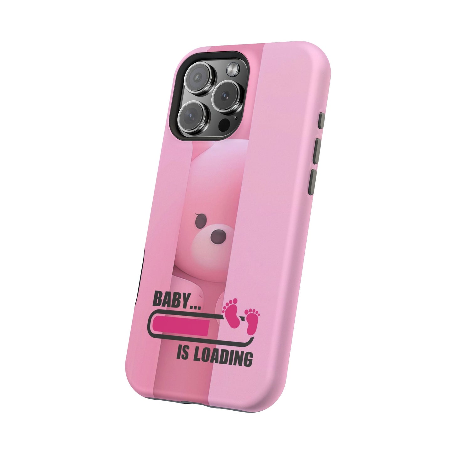 Cute Baby Loading Magnetic Phone Case, Expecting Parents Gift