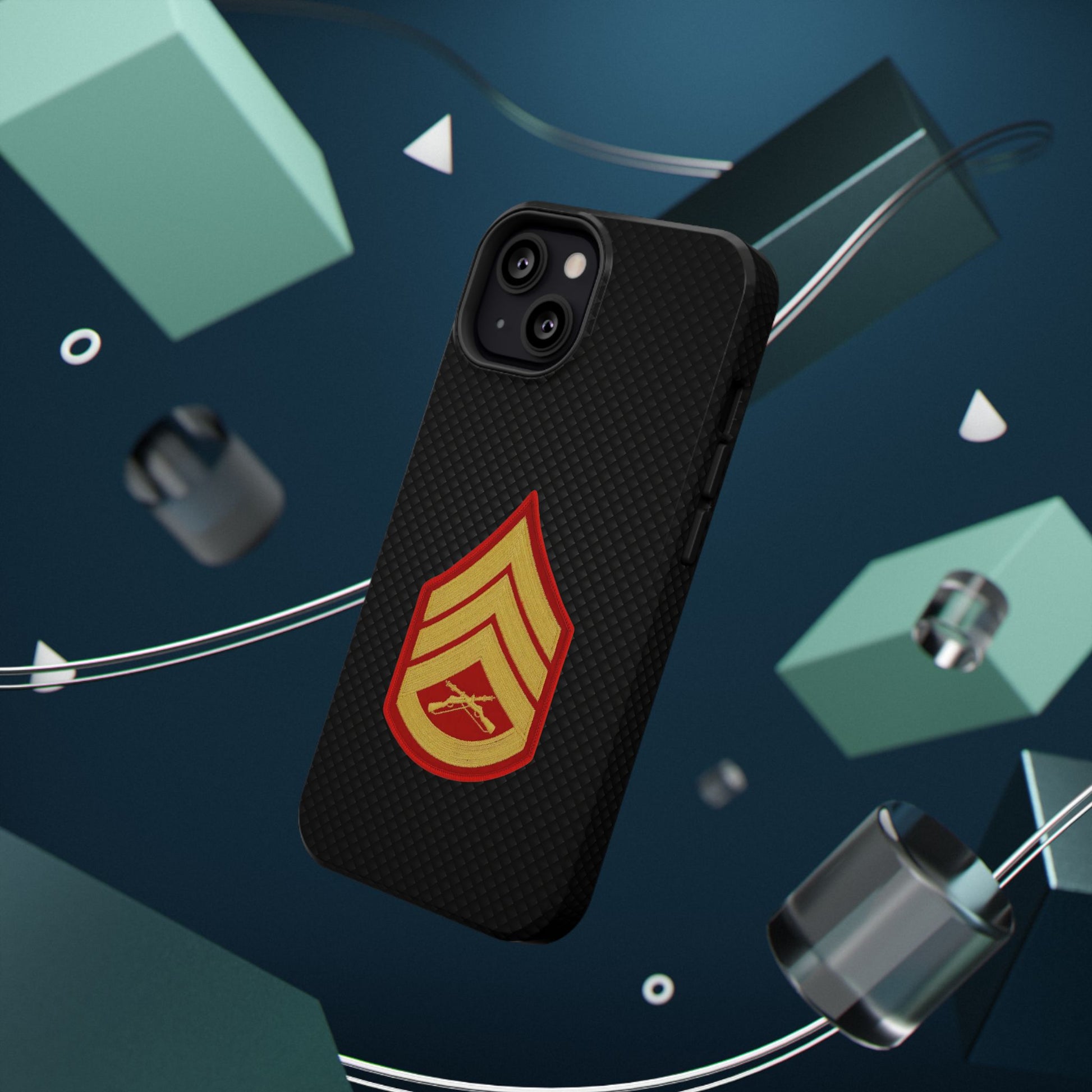 Rank Insignia Impact-Resistant Cases, Staff Sergeant