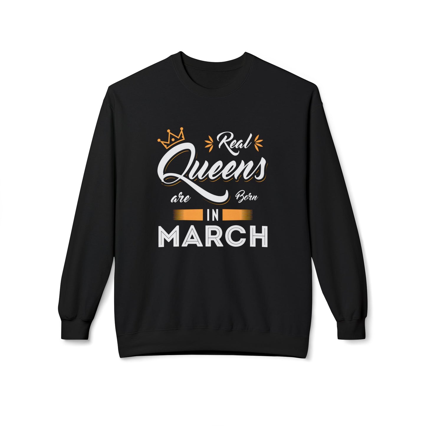 Custom Birthday Sweatshirt —"Real Queens Are Born in..." Gift for Her
