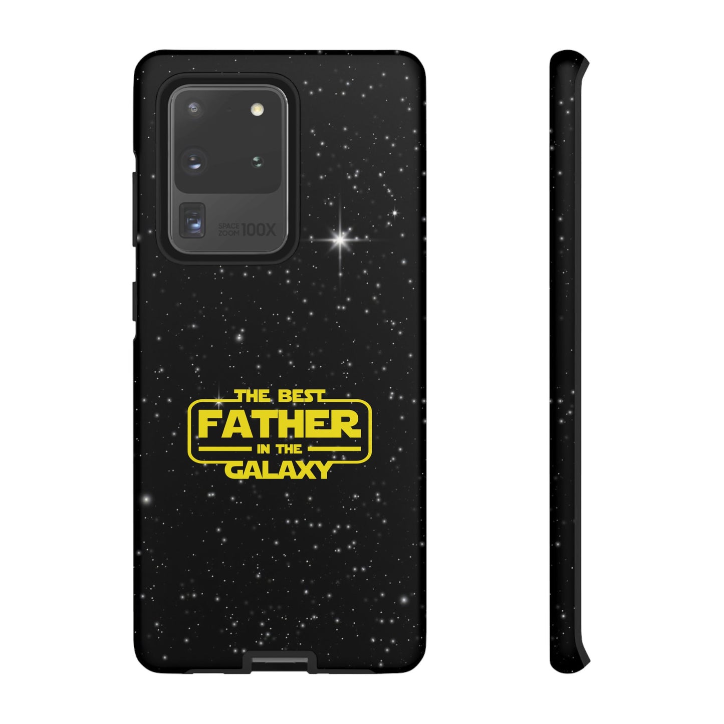 Galaxy-Themed Samsung Tough Case - Perfect Gift for the Best Father