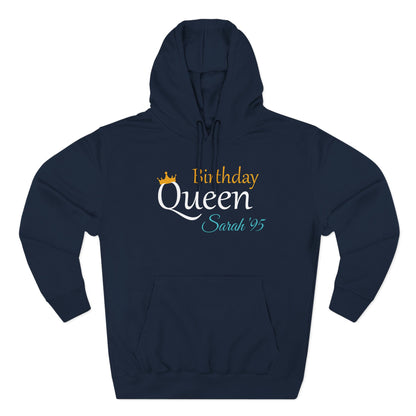Personalized Birthday Hoodie — Fleece Pullover