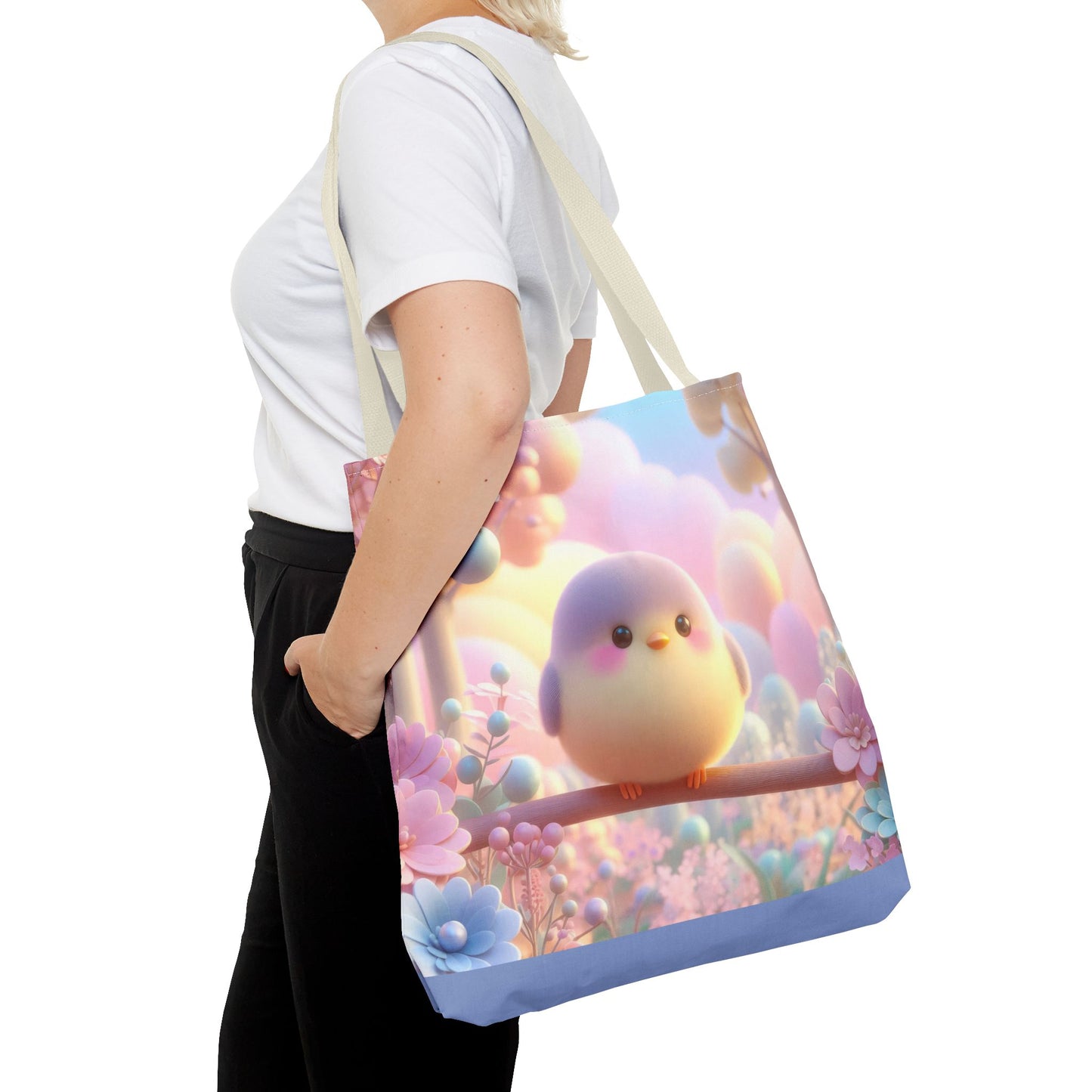 Cheery Canary Tote Bag (AOP)