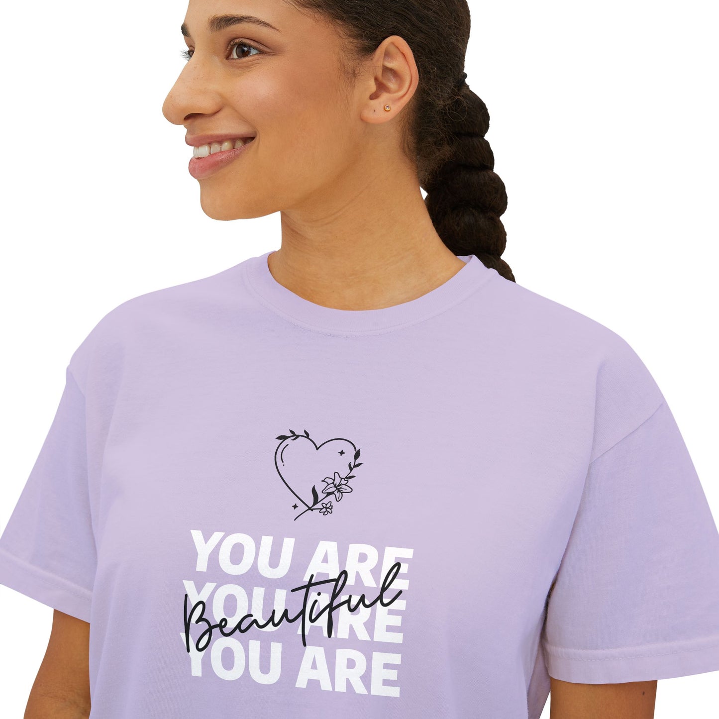 You Are Beautiful Women's Boxy Tee