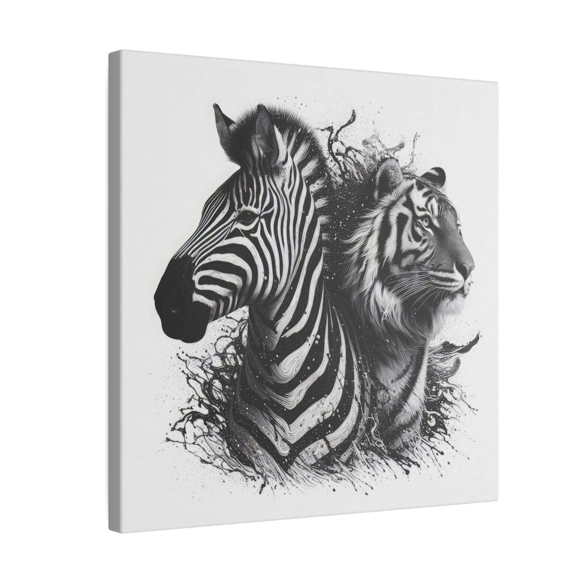 Stripes and Shadows - Canvas Print
