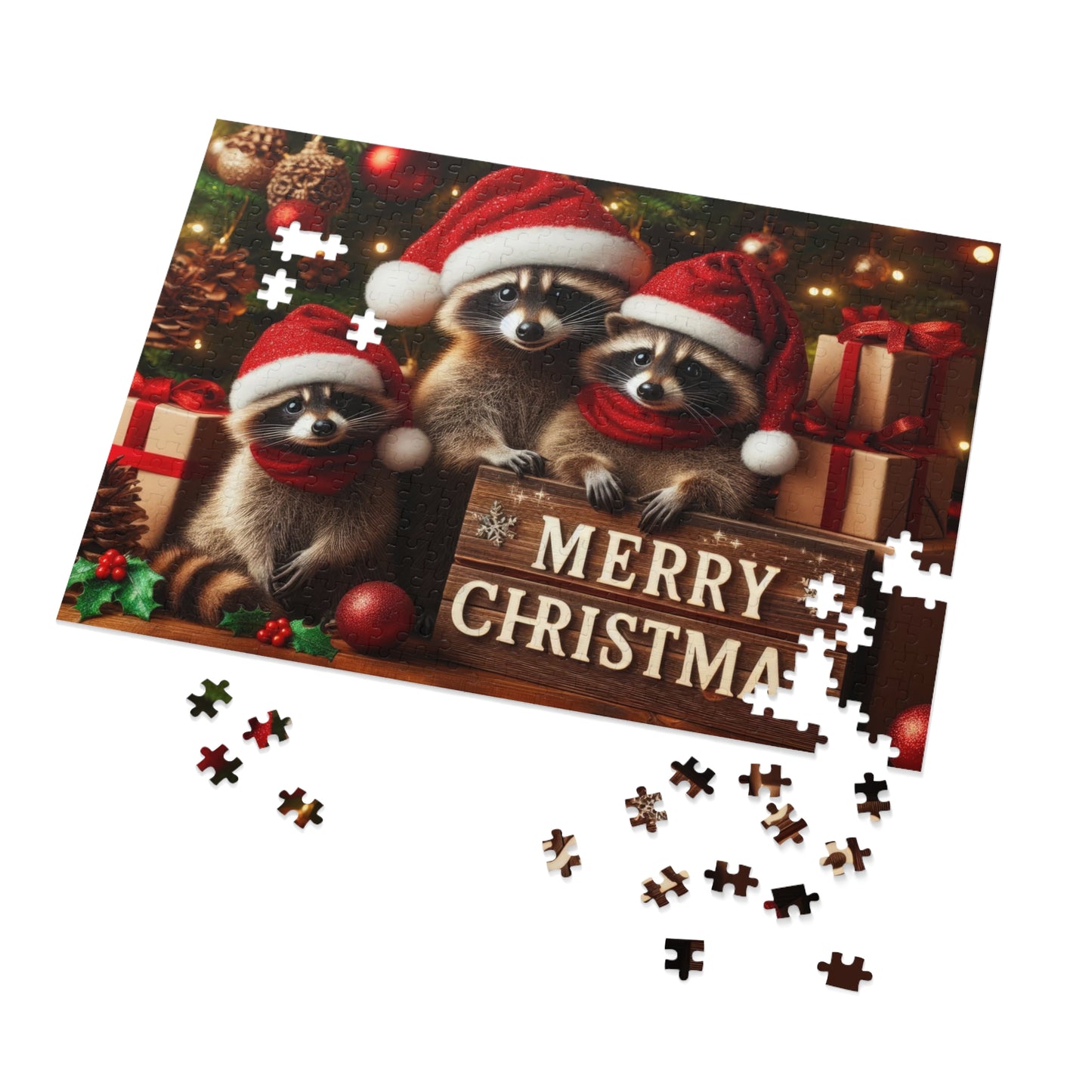 Santa’s Bandits Jigsaw Puzzle (110, 252, 500-Piece)