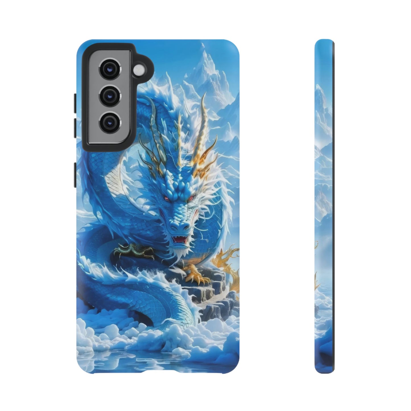 Ice Dragon Samsung Phone Case Fantasy Phone Cover
