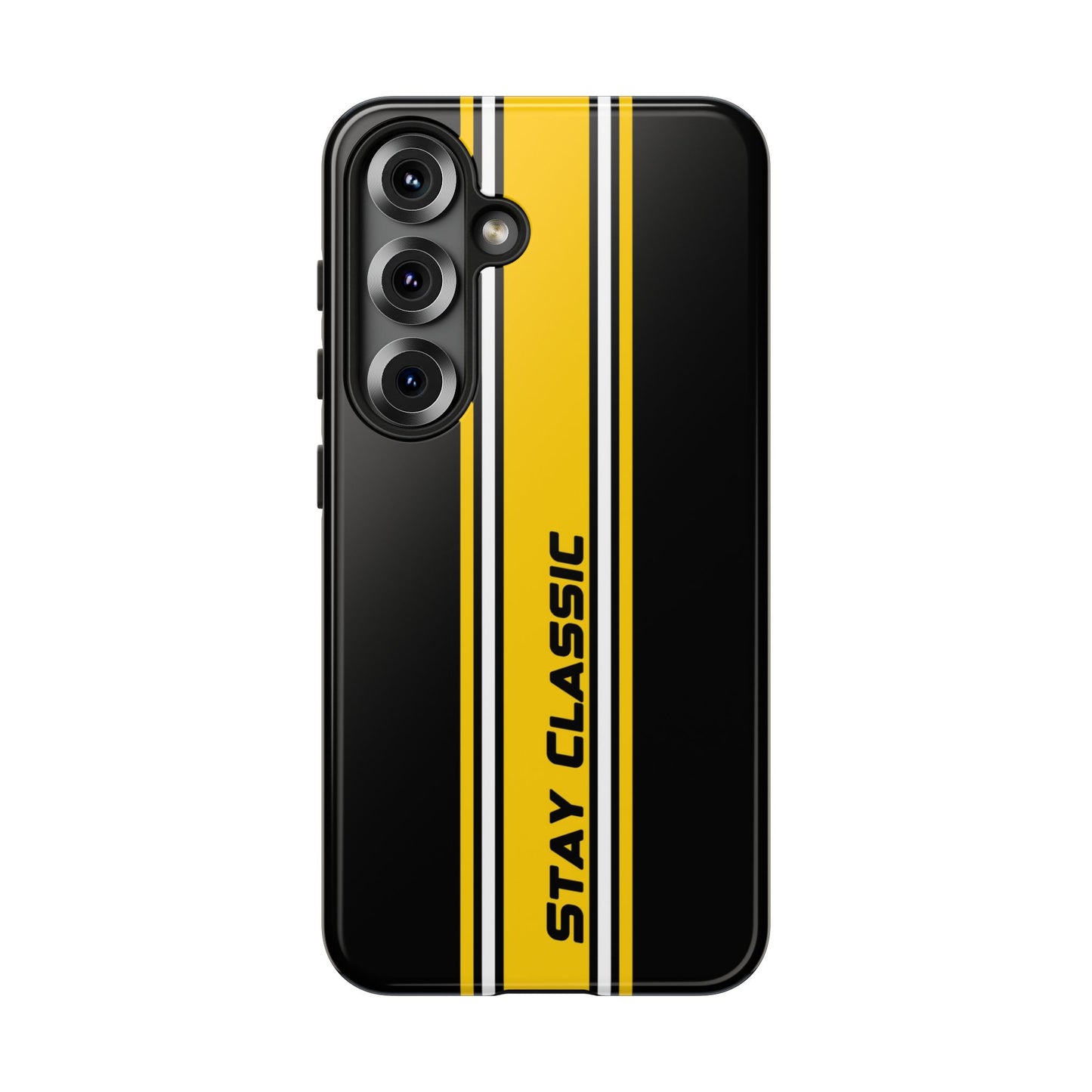 Stay Classic Tough Case – Minimalist Racing Design