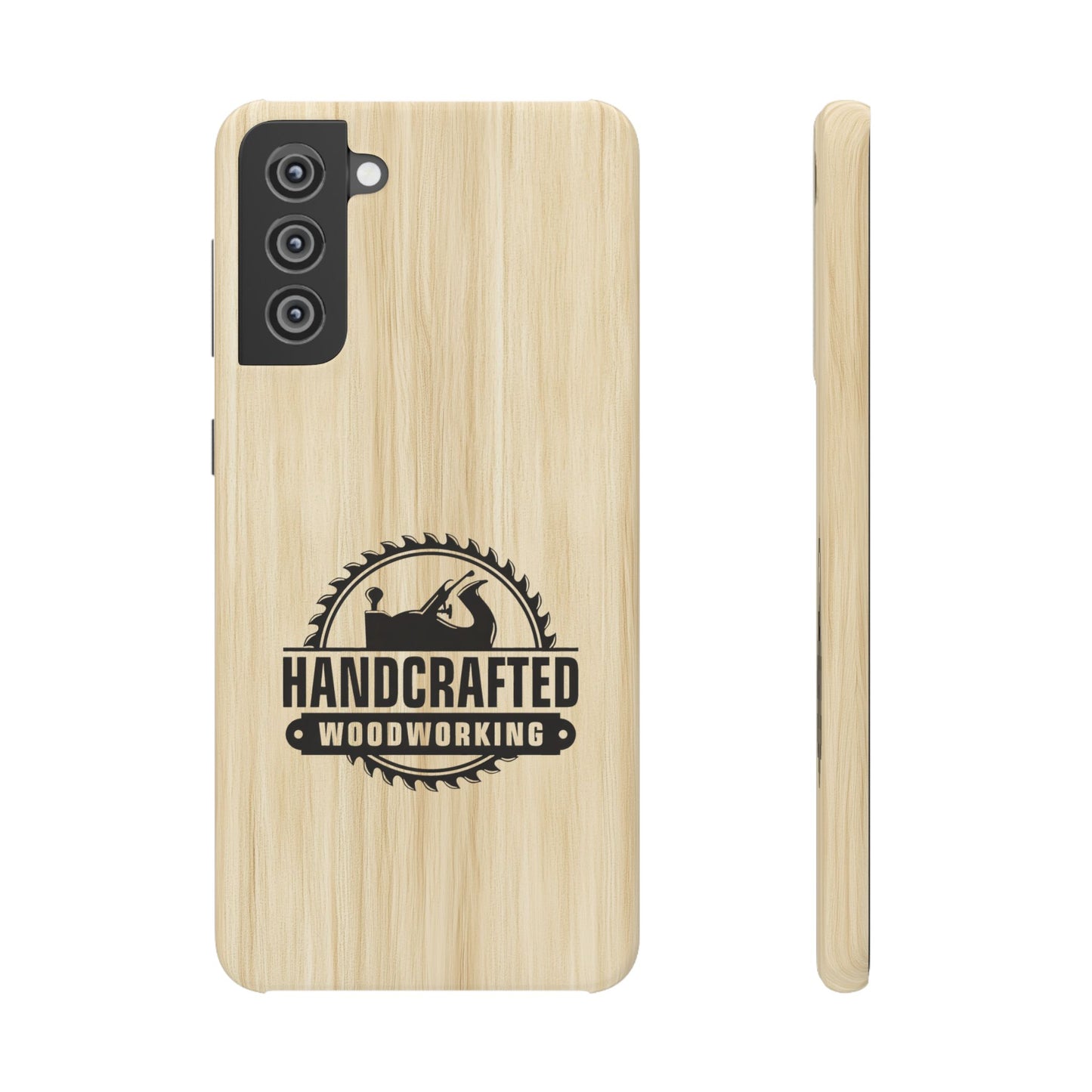 Woodworking Logo Slim Case