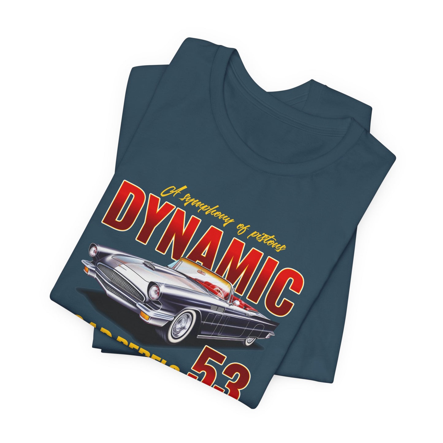 A Symphony Of Pistons Dynamic Unisex Jersey Short Sleeve Tee