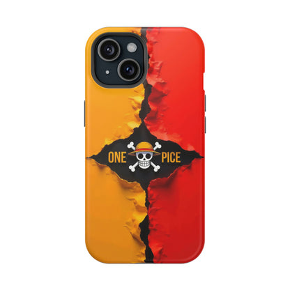 Bold One Piece Magnetic Tough Cases, Anime Phone Cover